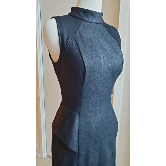 Guess | Crackled Faux Leather Dress - Picture 2 of 4